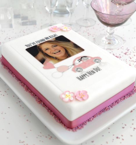 Say Yes! To a Personalised Photo Cake!